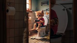 Cute kitten Love This Game 🎮❤️ cat cutecat catlover [upl. by Adnert]