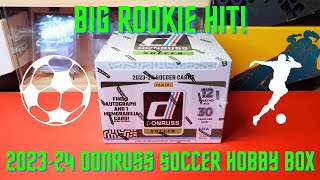 202324 Panini Donruss Soccer Hobby Box Review [upl. by Zane]