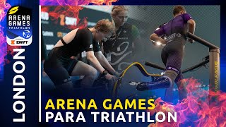 Arena Games Para Triathlon  Arena Games Triathlon Powered By Zwift London 2023 [upl. by Flinn]