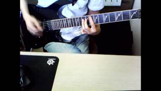 Daisuke Ishiwatari  六文 ROKUMON from Guilty Gear Xrd REV 2 guitar cover [upl. by Euqitsym]