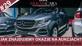 JAK ZNAJDUJEMY OKAZJE NA AUKCJACH  Mercedes GLE 350 z USA [upl. by Alenairam]