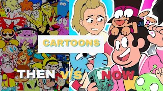 CARTOONSThen vs NowOld cartoons vs New cartoonsPlaydateGaming souls [upl. by Dnalwor260]