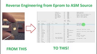 Reverse Engineering an Eprom 6502 repeater to readable Assembly language using a Disassembler [upl. by Nalyorf]