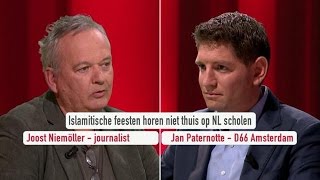 Joost Niemöller Islamitisch feest hoort niet op school  DUNK [upl. by Seow]