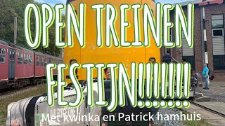 vlogje naar het open treinen festijn in utrecht 3 weken gedaan om het te filmen [upl. by Ecnarf]