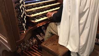 Organist Paul Halley  Thy Hand O God Has Guided  TUNE THORNBURY [upl. by Mullane]