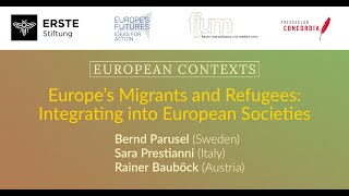 Panel Discussion Migration and Integration [upl. by Ellehciram]