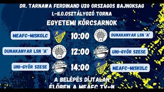 MEAFC  Miskolc U20 vs UNI GYŐR  SZESE [upl. by Sacrod]