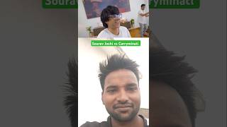 Sourav Joshi Roast carryminati carryroasting funnyvideo souravjoshivlogs shorts [upl. by Azeel]