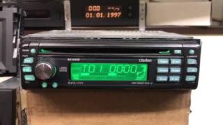 CLARION RADIO CD PLAYER NO CODE REQUIRED BD149RG 8938 [upl. by Gilburt615]