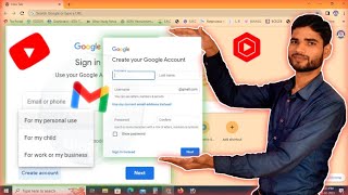 Create your own Gmail जीमेल Id on your mobile Stepbystep guide [upl. by Yema]