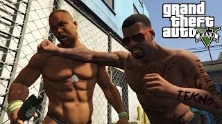 GTA 5 MOD VITA DA GANGSTER  ZONA SEGRETA COMBATTIMENTI ILLEGALI 28 [upl. by Grekin]