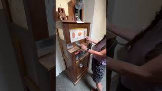 Smashed Penny Machine Oldest Church Santa Fe New Mexico Pennies pressed coin elongacion travelvlog [upl. by Yentruoc408]