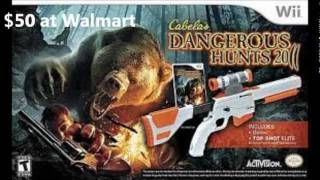 Cabelas Dangerous Hunts 2011 Limited Edition 2 Pack Wii Unboxing [upl. by Aley442]