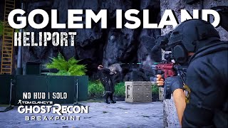 GHOST RECON BREAKPOINT  GOLEM ISLAND  HELIPORT  NO HUD  SOLO [upl. by Nolyarg]