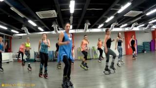 Kangoo Jumps Master Class Oxana Mosescu Trainer [upl. by Peadar]