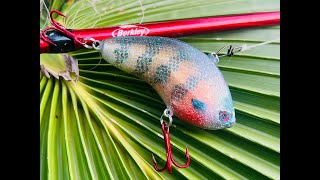 Making a Floating Lipless Crankbait  Part 1 [upl. by Eilrebmik]