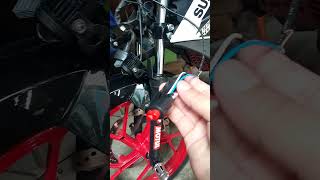 Last part tutorial sa pagkabit ng hazard light ng Raider fi 150 [upl. by Haerr]