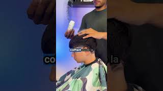 Cet Poudre Transforme Tes Cheveux  barber blowout haircut tutocoiffure hairstyle hair [upl. by Ennagem]