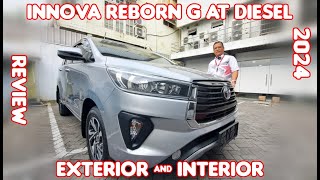 Type Paling Tinggi di Innova Reborn 2024 Innova Reborn G AT Silver 2024 Toyota Medan 085362072000 [upl. by Slinkman]