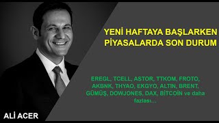 HAFTAYA BAÅLARKEN TEKNÄ°K ANALÄ°ZÄ° EN Ã‡OK BEKLENEN HÄ°SSELER THYAO TAVHL AKBNK KCHOL BIMAS EREGL [upl. by Rilda]