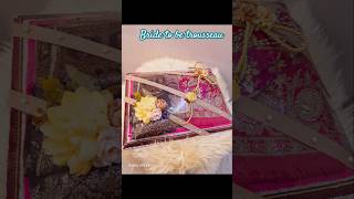 Trousseau for bride to be trousseaupacking weddingpacking sareepacking banglespacking cosmetics [upl. by Tap20]