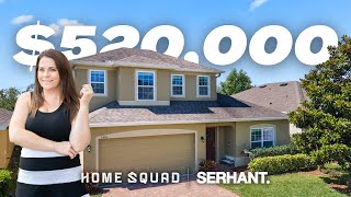 INSIDE Stunning Serene Home Near ARated Schools in Central Florida  SERHANT Orlando [upl. by Tsepmet144]