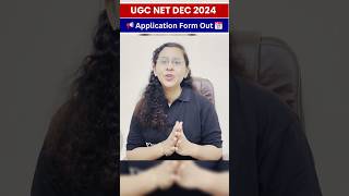 UGC NET DEC 2024 Notification Out Application Form Released  PW [upl. by Woodson]