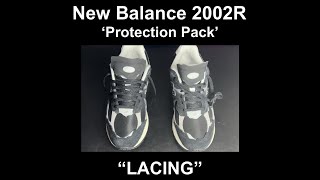 Best way to lace New Balance 2002r in 2023🔥 [upl. by Ahsead410]