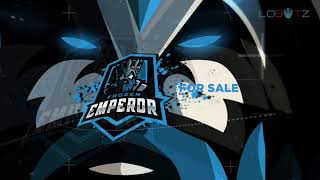 Frozen Emperor King Mascot Logo  King eSports Logo For Sale  Lobotz [upl. by Bonnette]