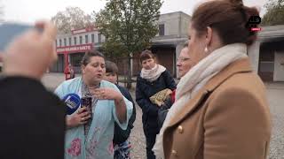 Mother confronts Mayor of Poitiers following recent drugrelated shooting [upl. by Idolah674]