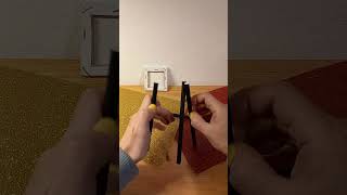 Easy DIY easel for small canvas painting paper straws crafts [upl. by Kirstyn]