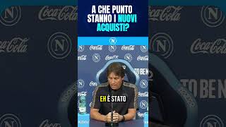 🎙️CONFERENZA STAMPA PRE JUVENTUS VS NAPOLI ❌️ sscnapoli conferenzastampa conte gilmour neres [upl. by Yasdnil]