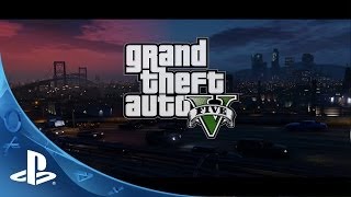 Grand Theft Auto V  Coming for PlayStation 4 this Fall  E3 2014 [upl. by Nnylrahc466]