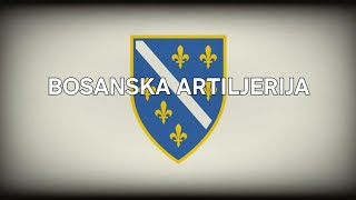 Bosanska Artiljerija  Bosnian Patriotic Song lyrics [upl. by Phi]