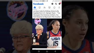 Lin Dunn calls for Britney Griner to be expelled from USA olympic team [upl. by Ariella758]