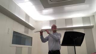 Conor Prescott Cantabile by Georges Enesco Flute Part Only [upl. by Odraboel887]