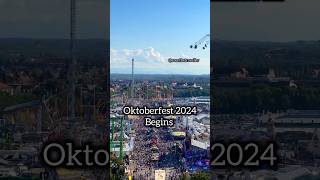 Oktoberfest 2024 begins oktoberfest [upl. by Nnawtna]