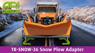 TRSNOW36 Snow Plow Adapter Preview [upl. by Koralie499]