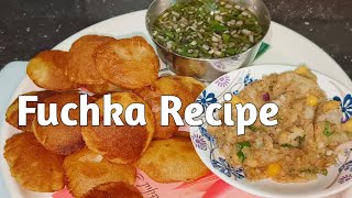 Rice flour Fuchka  Panipuri Recipe  Fuchka Recipe  Rice flour Golgappa  Golgappa Recipe [upl. by Clywd]