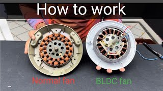 How to work BLDC fan and Normal fan [upl. by Zildjian]