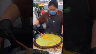 Can You Resist These Crispy Chinese Pancakes 🥞 So Tasty StreetFood AsianFood ChineseFoodquot [upl. by Sofko332]