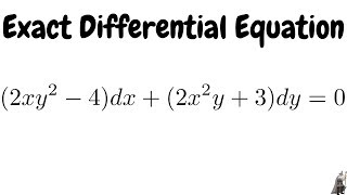 🔵13  Non Exact Differential Equations and Integrating Factors 1 [upl. by Philipines]