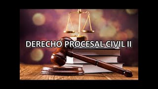 DERECHO PROCESAL CIVIL II [upl. by Amelus369]