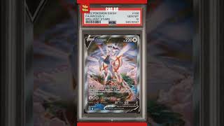 PSA 10 Gem Mint Arceus V 166172 FA Brilliant Stars 2022 Pokemon Card Alt Art [upl. by Htide869]