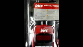 DHC BT222 Digital Battery  Charging  System Analyzer Code 1150 [upl. by Akfir]