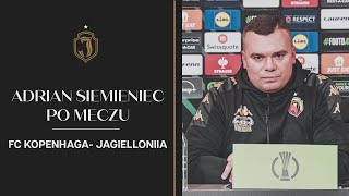 Konferencja po meczu FC Kopenhaga  Jagiellonia 12 [upl. by Elisa]