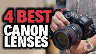 4 Best CANON Lenses [upl. by Newby]