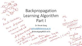 Backpropagation Part I [upl. by Phillis]