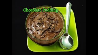 Creamy Chocolate Pudding Recipe [upl. by Anaujait]